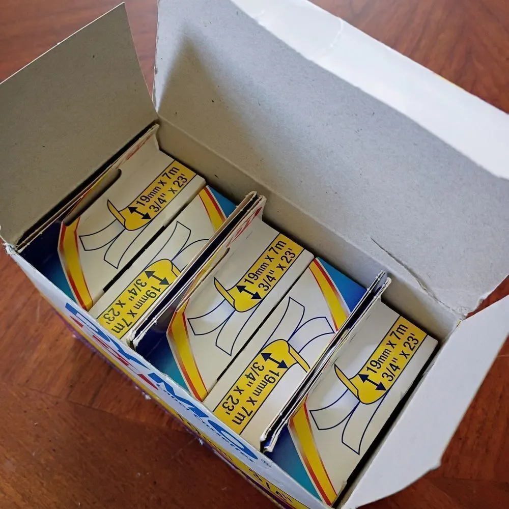 (1047) Dymo Label Cassettes 19mm 3/4